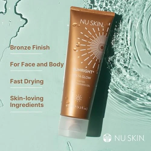 Nu Skin Sunright Insta Glow Tanner Gel – Natural Tan for Face & Body detail