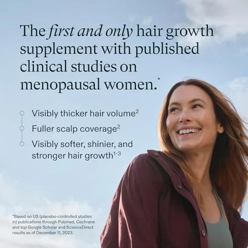 Nutrafol Women’s Balance – Clinically Proven Hair Growth for Ages 45+ showcase