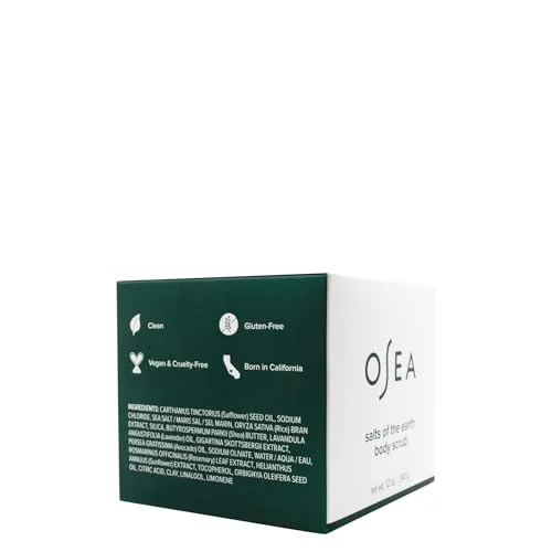 OSEA Salts of the Earth Body Scrub – Gentle Exfoliation with Himalayan Salt features