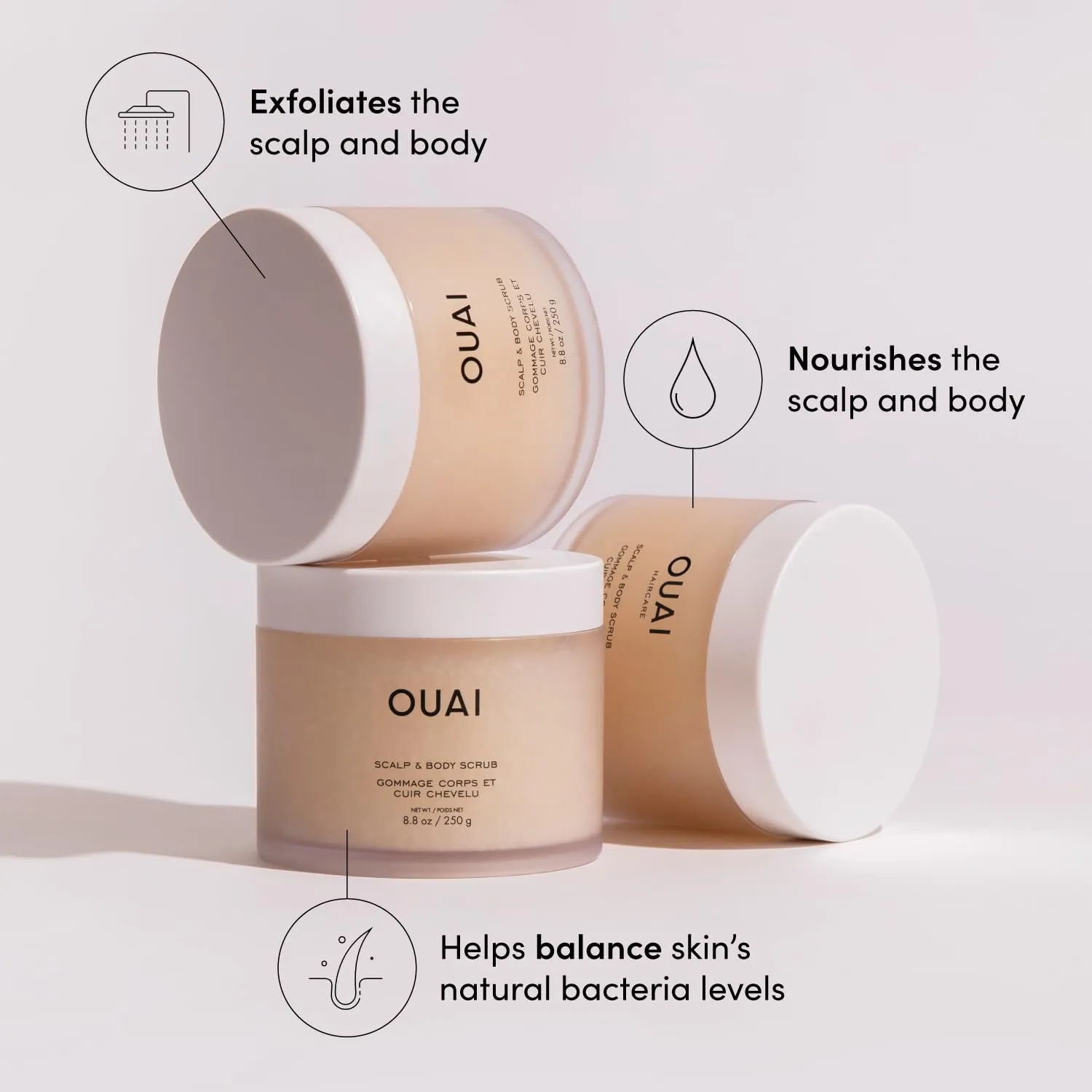 OUAI Travel Kit – Includes Travel Size Leave In Conditioner, Detox Shampoo unboxing