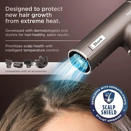 Shark SpeedStyle Pro – High-Velocity Hair Dryer for Quick Styling features