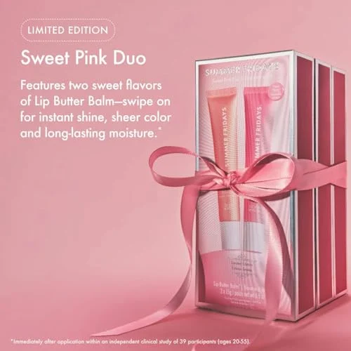 Summer Fridays Lip Butter Balm Duo – Tinted Conditioning Lip Care detail
