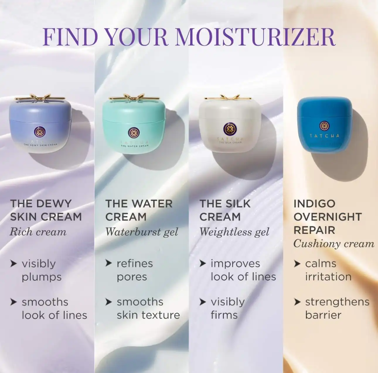 TATCHA The Water Cream Moisturizer for Face unboxing