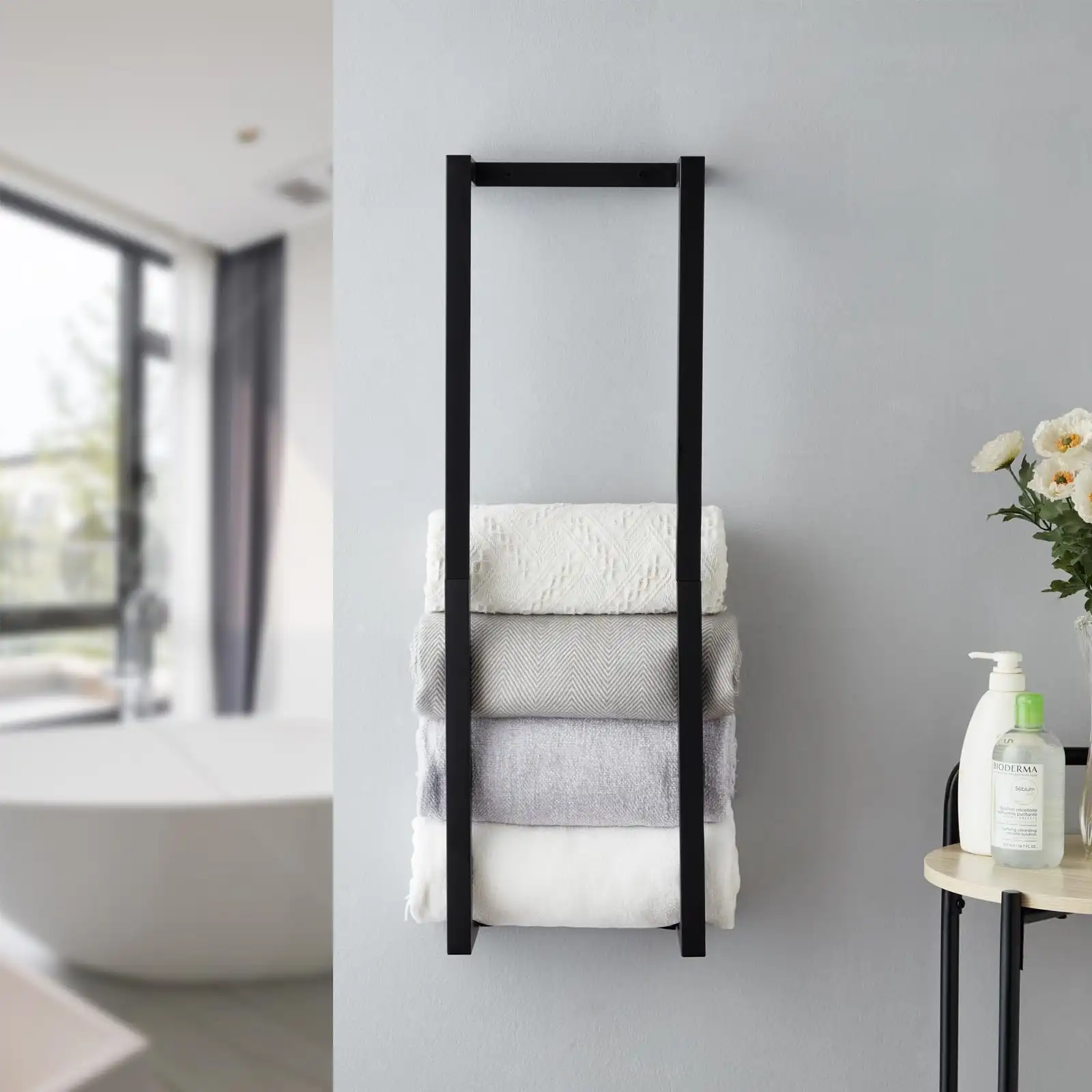 Towel Rack for Rolled Towels, Towel Rack for Bathroom features
