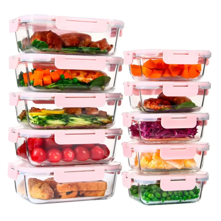 UMEIED 10 PACK Glass Food Storage Containers with Leak Proof Lids review