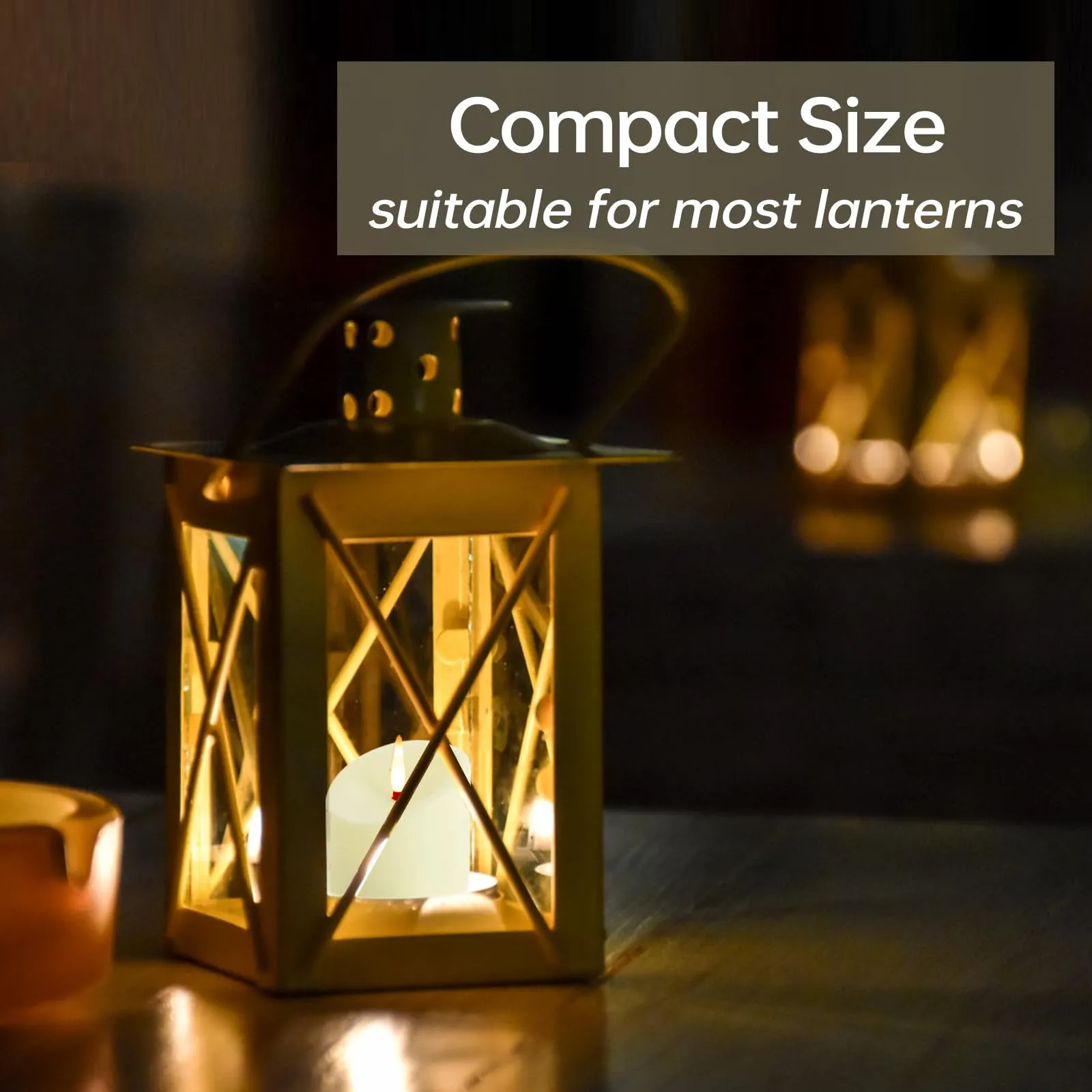 Waterproof Flameless Candles with Timer features