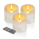 Waterproof Flameless Candles with Timer