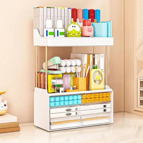 5-Tier Clear Makeup Organizer Drawer for Bathroom Vanity results