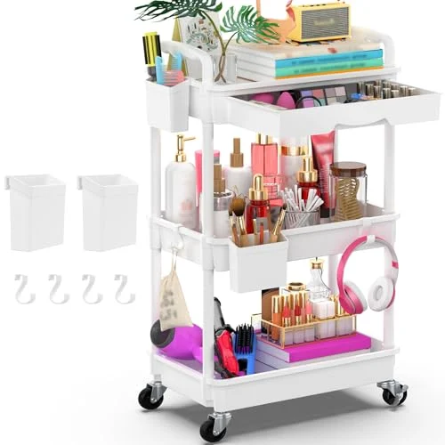 Goovilla 3 Tier Rolling Utility Cart – Versatile Home Storage Solution review