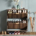 Modern Shoe Cabinet Storage – Freestanding Organizer for Entryway