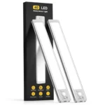 Rechargeable Under Cabinet Motion Sensor Lights for Kitchen and Stairs