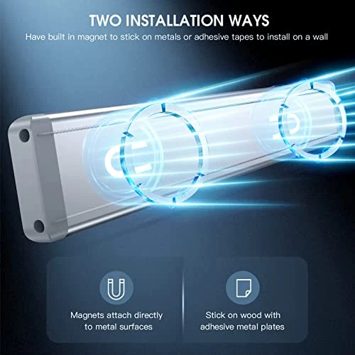 Rechargeable Under Cabinet Motion Sensor Lights for Kitchen and Stairs unboxing