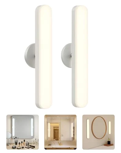 Wireless Vanity Makeup Lights for Bathroom Mirror with Touch Control review