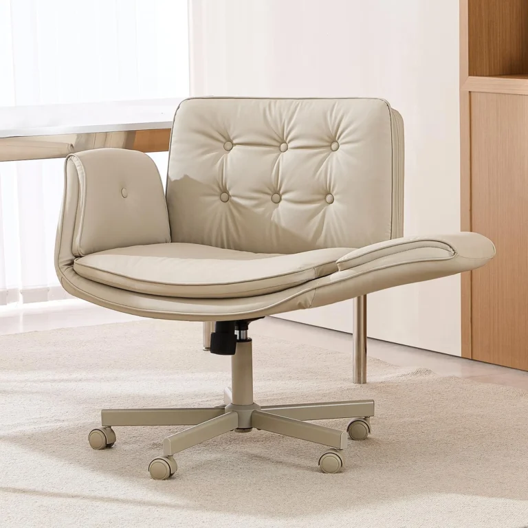 Criss Cross Office Chair with Swivel and Wipe-Clean Finish review