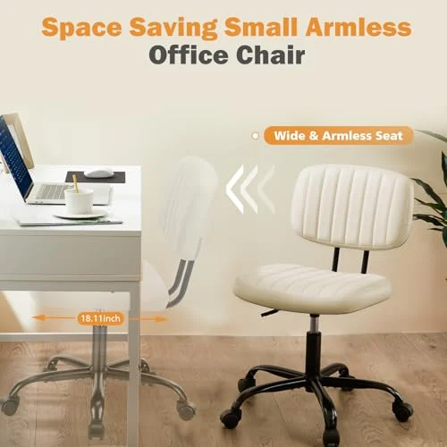 Height Adjustable Office Desk Chair for Home and Student Use features