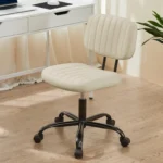 Height Adjustable Office Desk Chair for Home and Student Use